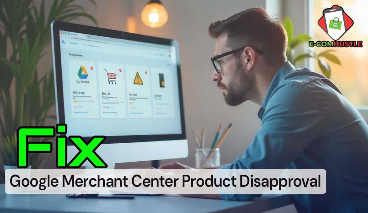 Fix Google Merchant Center Product Disapproval Fast with Ecom Hustle